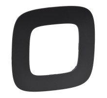 Valena ALLURE Матовый черный Рамка 1-ая  754401  Legrand