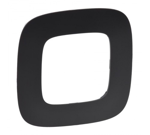 Valena ALLURE Матовый черный Рамка 1-ая  754401  Legrand