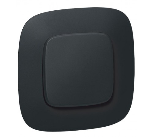 Valena ALLURE Матовый черный Рамка 1-ая  754401  Legrand