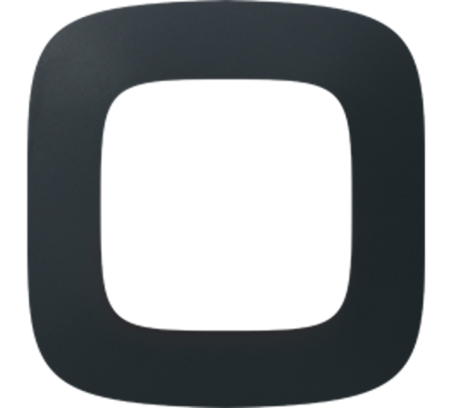 Valena ALLURE Матовый черный Рамка 1-ая  754401  Legrand