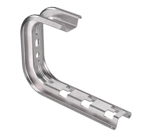 Омега-профиль С-образный (безвинтовой) для проволочного лотка 100  PR16.1094  Промрукав