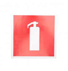 Наклейка знак пожарной безопасности "Огнетушитель"200*200 мм  56-0051  REXANT