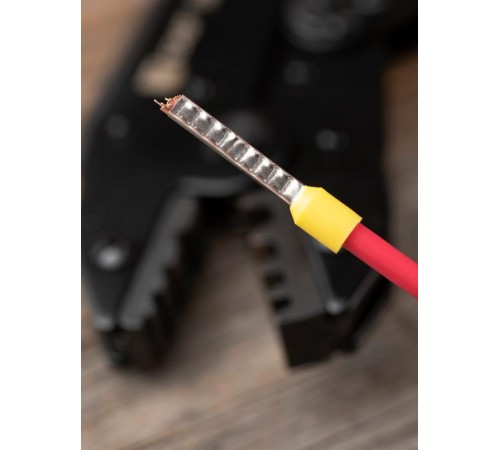 Наконечник штыревой втулочный изолированный НШвИ 6,0-24 (50шт.) PROxima  nhvi-6.0-24  EKF