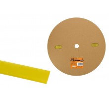 Термоусаживаемая трубка ТУТнг 20/10 желтая (100 м/ролл)   SQ0518-0051  TDM