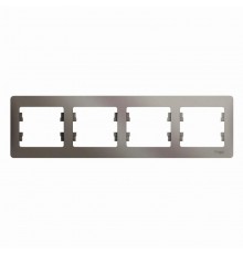 Glossa Платина Рамка 4-ая, горизонтальная  GSL001204  SE
