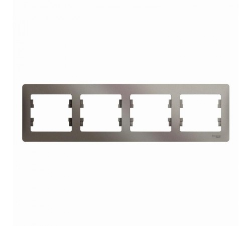 Glossa Платина Рамка 4-ая, горизонтальная  GSL001204  SE