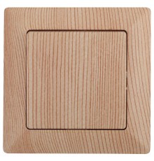 4-101-11 Intro Выключатель, 10А-250В, СУ, Solo, сосна  Б0043269  Intro