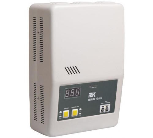 Стабилизатор напряжения настенный серии Ecoline 10 кВА   IVS27-1-10000  IEK