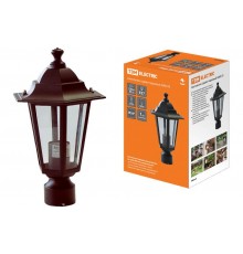 Светильник садово-парковый ЛТУ 6060-13 60Вт ЛН/КЛЛ/LED E27 IP33 шестигранник  SQ0330-0013  TDM