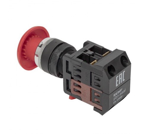 Кнопка AEA-22 "Грибок" красная NO+NC EKF PROxima  pbn-aea-r  EKF