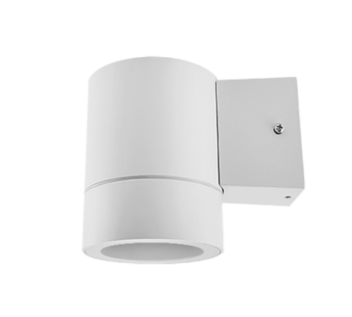 Светильник уличный односторонний ЦИЛИНДР-1П-GX53 пластик под лампу GX53 230B белый IP65  4690612027609  IN HOME