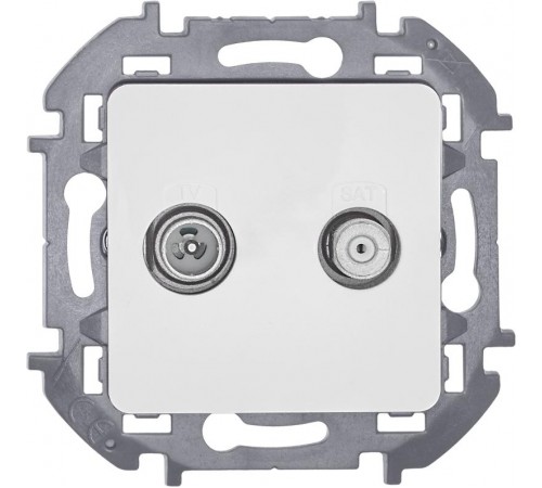 Inspiria Белый Розетка телевизионная TV/SAT "звезда" без рамки  673880  Legrand