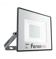 Прожектор светодиодный 30W 6400K IP65 AC175-265V/50Hz, черный, LL-1000  41539  FERON