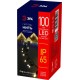 Светодиодная новогодняя гирлянда ERAPS-NK10 нить 10 м тёплый свет 100 LED  Б0051888  ЭРА