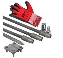 Комплект заземления с заострением,6м HZ EKF PROxima   gc-21601   EKF