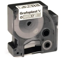 Картридж полиэстер 12мм х 5,5м белый  GRCPO12W  DKC