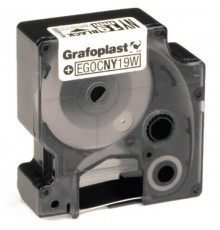 Картридж полиэстер 12мм х 5,5м металлик  GRCPO12M  DKC