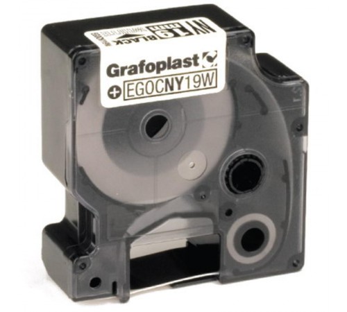 Картридж полиэстер 12мм х 5,5м белый  GRCPO12W  DKC