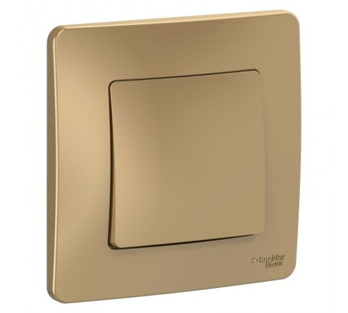 Blanca Титан С/У Выключатель 1-клавишный, 10А, 250B  BLNVS010104  SE