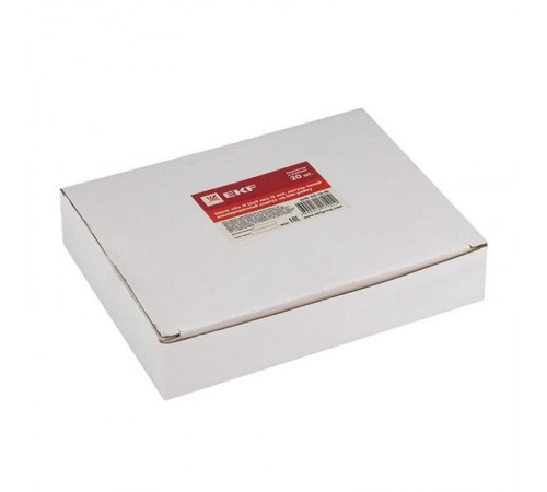 Шина "0" N (6х9мм) 12 отверстий латунь синий изолированный корпус на DIN-рейку EKF PROxima  sn0-63-12-ib  EKF