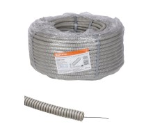 Труба гофрированная ПВХ d 16 с зондом (100 м) тяжелая  SQ0401-0101  TDM