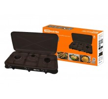 Плитка газовая трёхконфорочная, ГП-3, коричневая,  SQ2515-0009  TDM