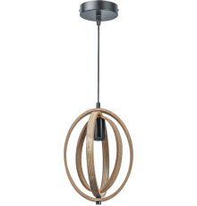 Светильник декоративный бытовой  80 428 NLF-P-037-01 подвесной темный светлое дерево  80428  Navigator