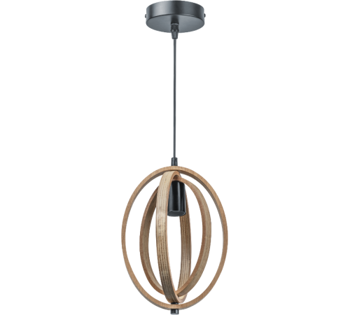 Светильник декоративный бытовой  80 428 NLF-P-037-01 подвесной темный светлое дерево  80428  Navigator