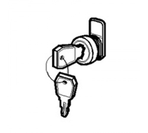 Замок и ключ № 850 - для встраиваемых и распределительных щитков  001491  Legrand