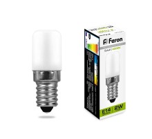 Лампа светодиодная LB-10 (2W) 230V E14 4000K для холодильника  25897  FERON