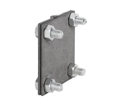 Зажим универсальный полоса 40 - прут 10 (пластина 70x70мм) HZ EKF PROxima   lp-55922   EKF