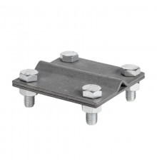 Зажим универсальный полоса 40 - прут 10 (пластина 70x70мм) HZ EKF PROxima   lp-55922   EKF