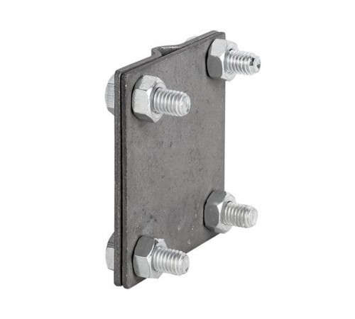 Зажим универсальный полоса 40 - прут 10 (пластина 70x70мм) HZ EKF PROxima   lp-55922   EKF