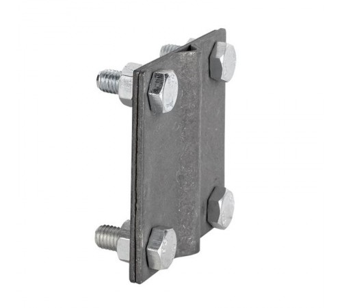 Зажим универсальный полоса 40 - прут 10 (пластина 70x70мм) HZ EKF PROxima   lp-55922   EKF