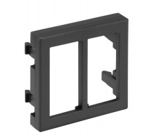 Simon Connect Адаптер для установки 2 коннекторов СБСП, К45, белый  KB18-9  Simon