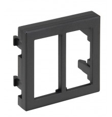 Simon Connect Адаптер для установки 2 коннекторов СБСП, К45, белый  KB18-9  Simon