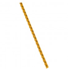 Маркер Duplix - чёрная маркировка на желтом фоне - заглавная буква I  038418  Legrand