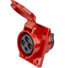 Розетка 14 316 NCA-SR424-32-380 стационарная скрытая 32А 3P+PE IP44 14316 Navigator