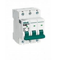 Выключатель автоматический трехполюсный ВА-103 3Р 40А характеристика C 6кА  12309DEK  DEKraft