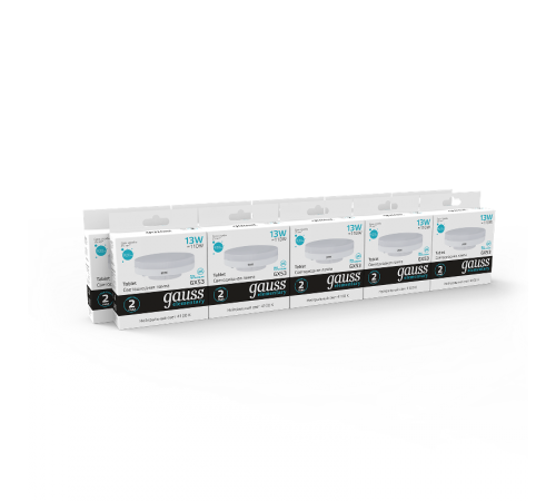 Лампа светодиодная LED Elementary GX53 13W 920lm 4100K  83823  Gauss