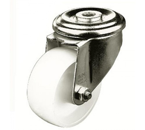 Ролик WZ-SB72-00-02-000 для шкафов и стоек, макс. нагрузка системы 400 кг, d=80мм, крепление винтом M12, без тормоза (SZB-72-00-02)  10842  Zpas