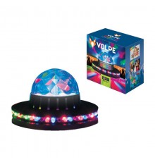 Светильник светодиодный проектор ULI-Q305 3,5W/RGB BLACK напольный DISCO, мульти, горизонт. и вертик. проекции, цвет корпуса чер UL-00000300  Volpe