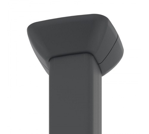 Колонна алюминиевая, 1.5 - 3м, цвет чёрный  09583  DKC