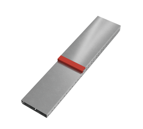 Переходник по высоте 50-80х300 мм "ПЛЮС" INOX304  PDHplus50-80-300 INOX304  КМ - профиль