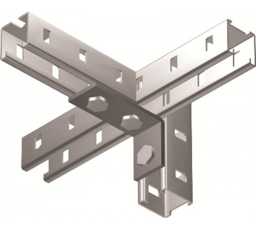 Уголок одиночный удлиненный 92 мм горячеоцинкованный  BMC1012HDZ  DKC