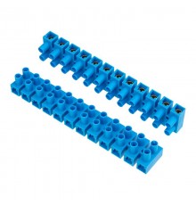 Клеммная винтовая колодка KВ-35 10-35, ток 80 A, полиэтилен синий (10 шт./уп.)  07-5035-4  REXANT