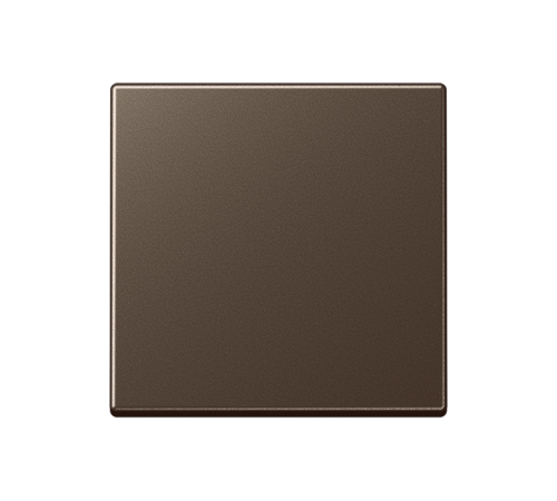 Одинарная клавиша для балансирных механизмов выключателей (кнопок), в комплекте с AS90HP (крепежный элемент), возможно IP44; дюропласт; мокко; A500  