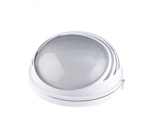 Светильник пылевлагозащищенный под лампу для ЖКХ НПБ1107 белый/круг ресничка 100Вт IP54  SQ0303-0055  TDM