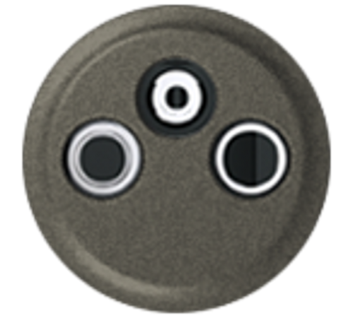 Celiane Графит Накладка розетки TV-FM-SAT   067985  Legrand