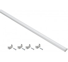 Профиль алюм. для LED ленты 1606 накл. гибк. 2м к-т опал  LSADD1606-SET1-2-G1-1-12  IEK